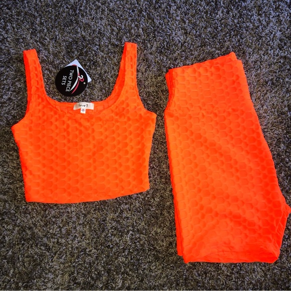 Orange 2 Piece Set - Picture 3 of 5